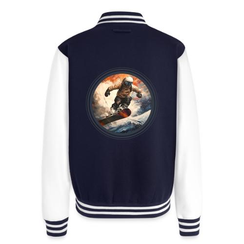 Snowboarding Elevation - Unisex College Sweat Jacket