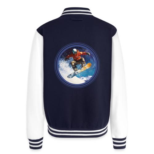 Snowboarding Rush - Unisex College Sweat Jacket