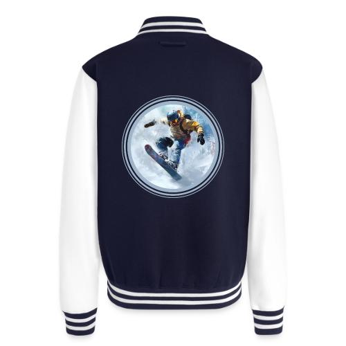 Snowboarding Life - Unisex College Sweat Jacket