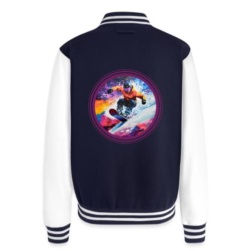 Snowboarding Spirit - Unisex College Sweat Jacket
