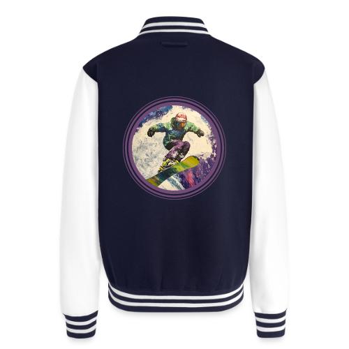 Snowboarding Soul - Unisex College Sweat Jacket
