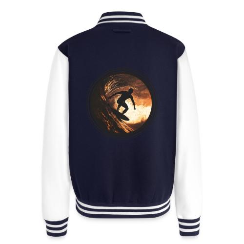 Surfing Spirit - Unisex College Sweat Jacket