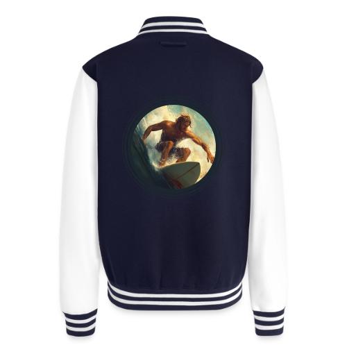 Surfing Rush - Unisex College Sweat Jacket