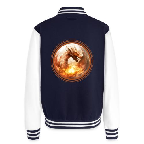 Dragon's Wrath - Unisex College Sweat Jacket