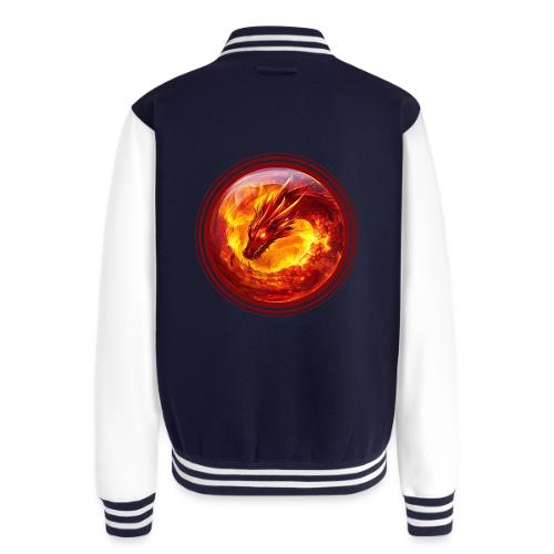 Dragon Blaze - Unisex College Sweat Jacket