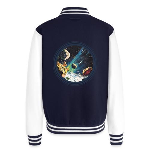 Celestial Collision - Unisex College Sweat Jacket