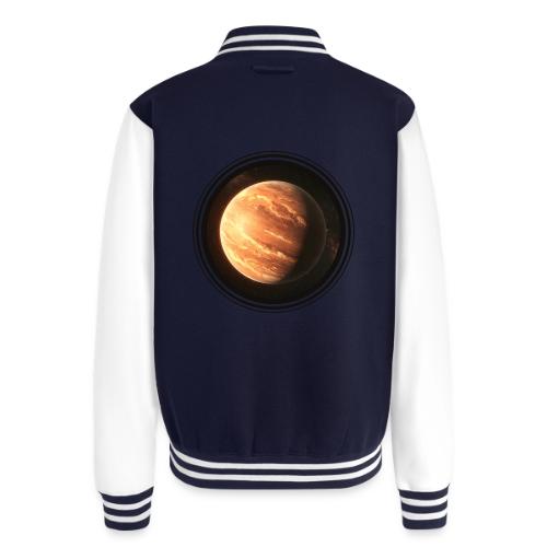 Exoplanet Frontiers - Unisex College Sweat Jacket