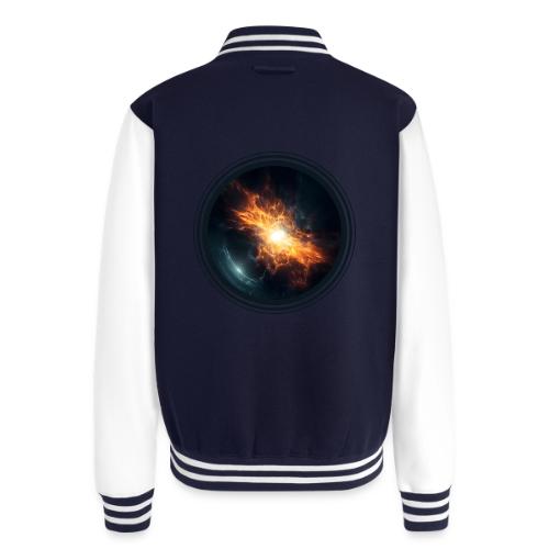 Supernova: cosmic explosion - Unisex College Sweat Jacket