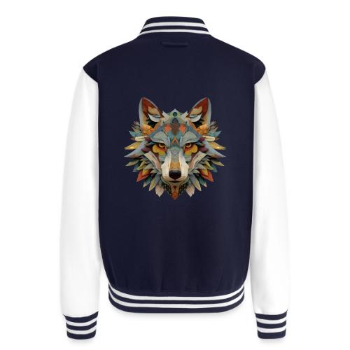 Spectrum Wolf Vision - Unisex College Sweat Jacket