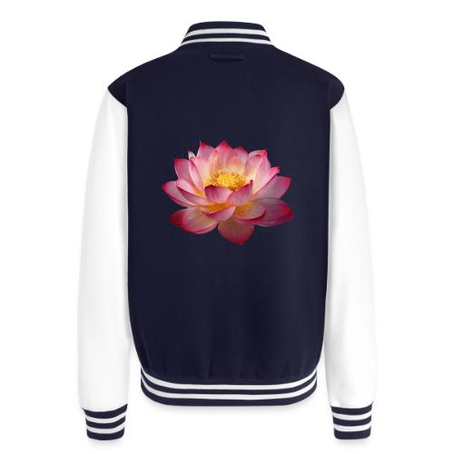 Serenity Lotus Grace - Unisex College Sweat Jacket