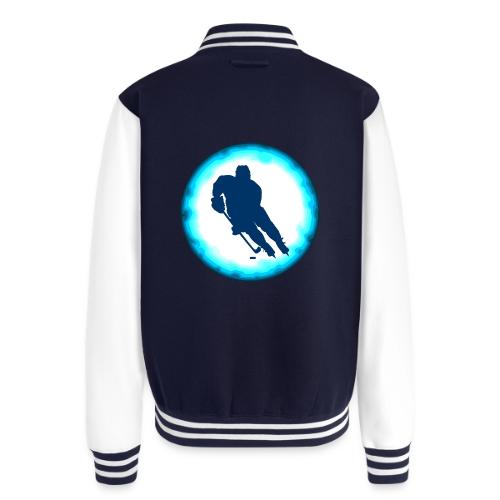 Hockey: Ice Warrior - Unisex College Sweat Jacket