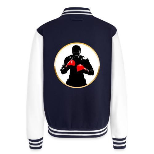 Boxing: Golden Ring Fighter - Unisex College Sweat Jacket
