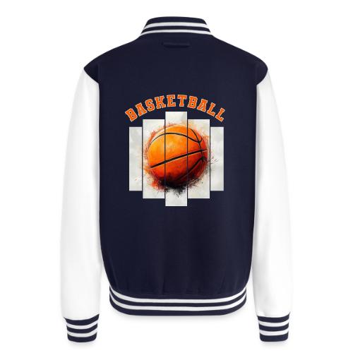 Basketball Element - Unisex College Sweat Jacket