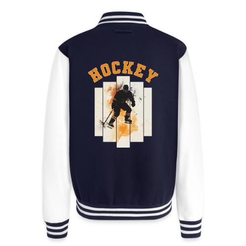 Hockey Grind - Unisex College Sweat Jacket