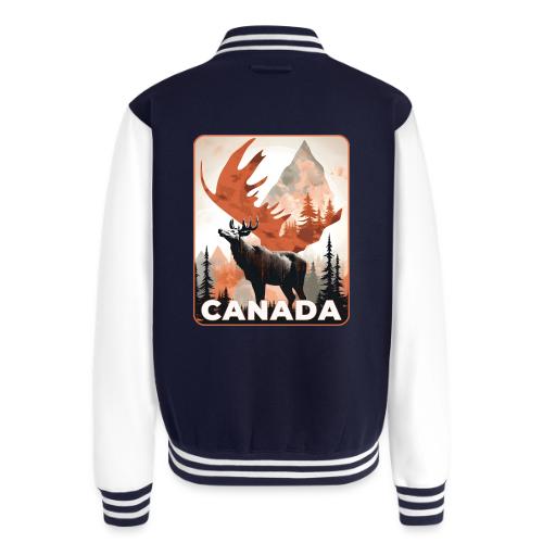 Canada Wild Spirit - Unisex College Sweat Jacket