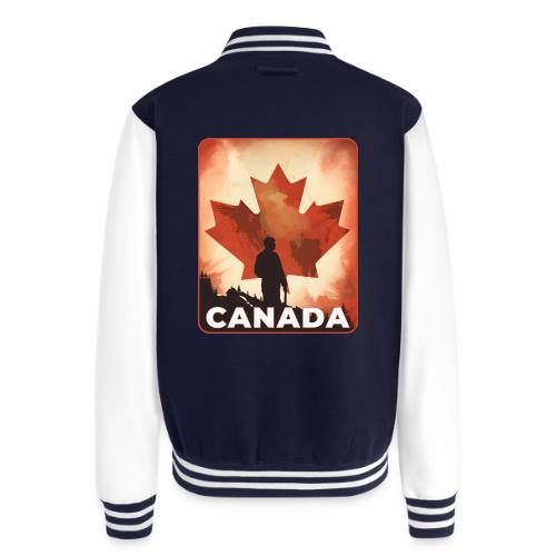 Canada Stands Tall - Unisex College Sweat Jacket