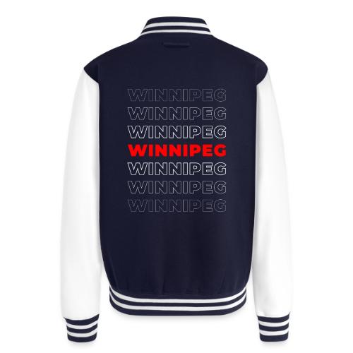 Winnipeg Waves - Unisex College Sweat Jacket