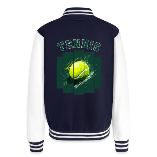 Tennis Motion - Unisex College Sweat Jacket