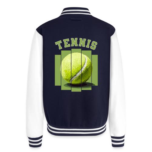 Tennis Minimal - Unisex College Sweat Jacket