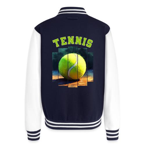 Tennis Vibes Only - Unisex College Sweat Jacket