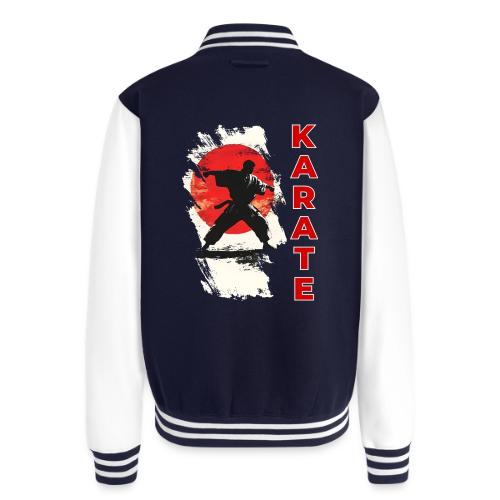 Karate: the spirit of discipline - Unisex College Sweat Jacket