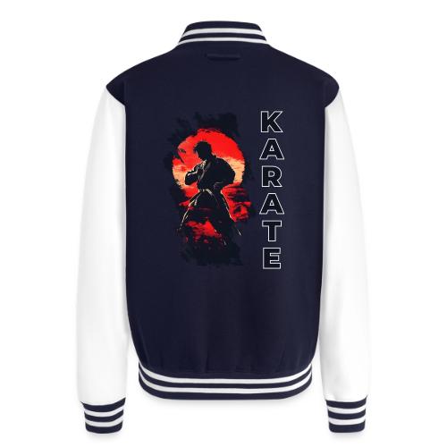 Karate: the art of self-mastery - Unisex College Sweat Jacket
