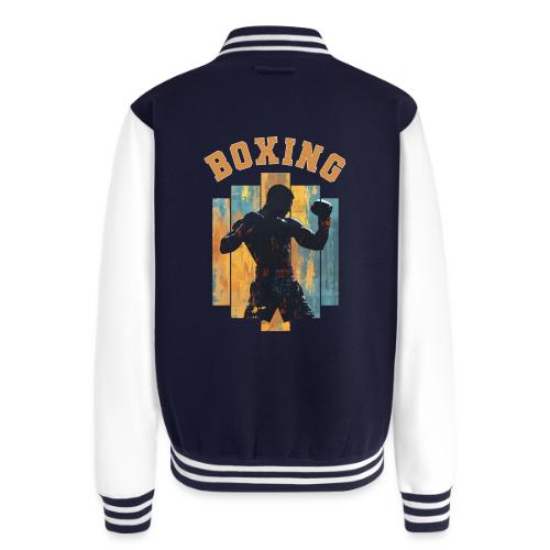 Boxing Is Life - Unisex College Sweat Jacket