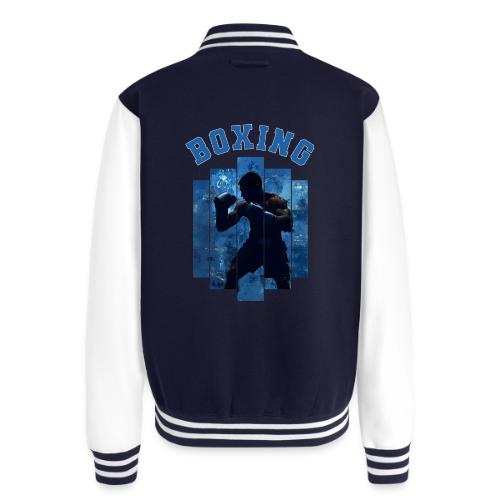 Boxing Never Stops - Unisex College Sweat Jacket