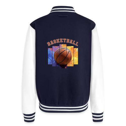 Basketball Pulse - Unisex College Sweat Jacket