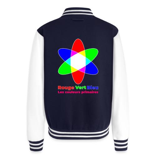 RGB Primary Colors - Unisex College Sweat Jacket