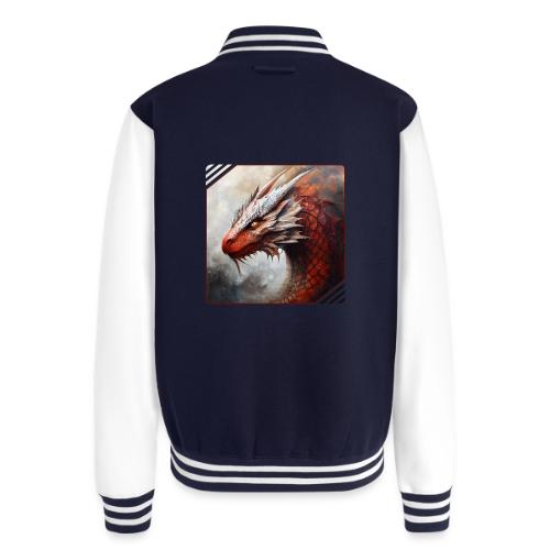 Mystic Dragon Realm - Unisex College Sweat Jacket