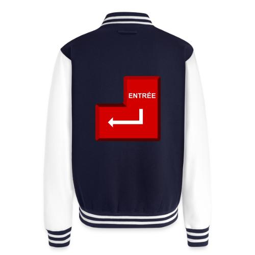 Press Enter - Unisex College Sweat Jacket