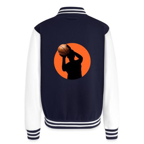 Basketball: Focused Precision - Unisex College Sweat Jacket