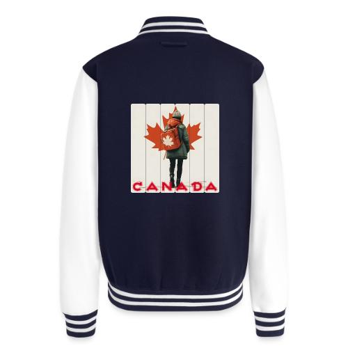 Canada: Proud Canadian Woman - Unisex College Sweat Jacket