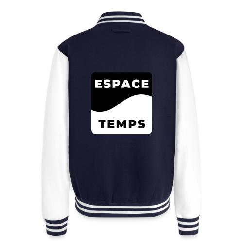 Space-Time: Distorted Reality - Unisex College Sweat Jacket
