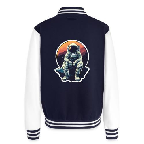 Astronaut in the Void - Unisex College Sweat Jacket