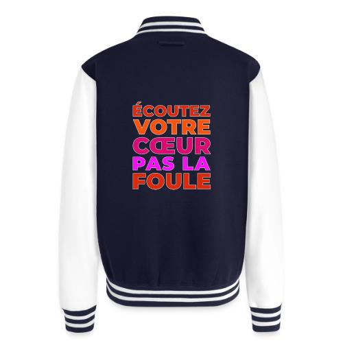 Heart first - Unisex College Sweat Jacket