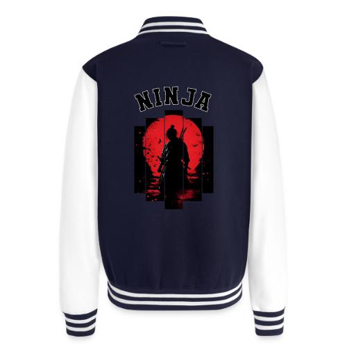 Ninja in the Shadows - Unisex College Sweat Jacket