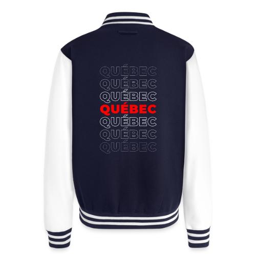 Quebec Declaration - Unisex College Sweat Jacket