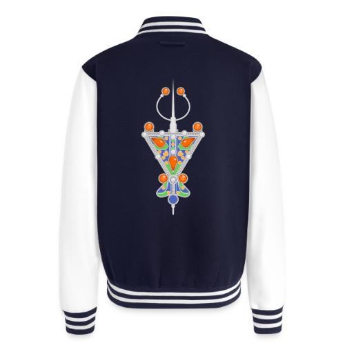 Amazigh: Tazerzit Heritage - Unisex College Sweat Jacket