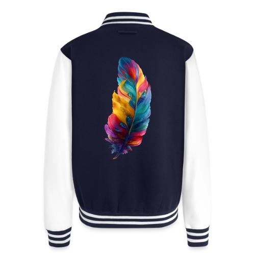 Spectrum Feather Flow - Unisex College Sweat Jacket