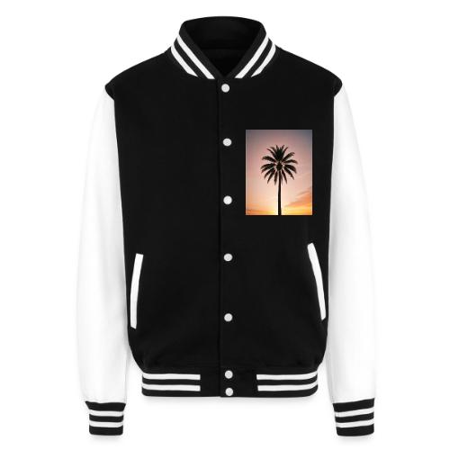 palm peace - Unisex College Sweat Jacket