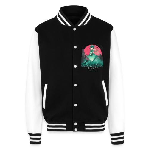 Mr. Fastfinger Flight Mode - Unisex College Sweat Jacket