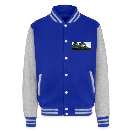 Towel of My Own (Tractor) - Unisex College Sweat Jacket