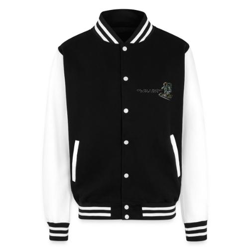 DJs do it better in the dark - Unisex College Sweat Jacket