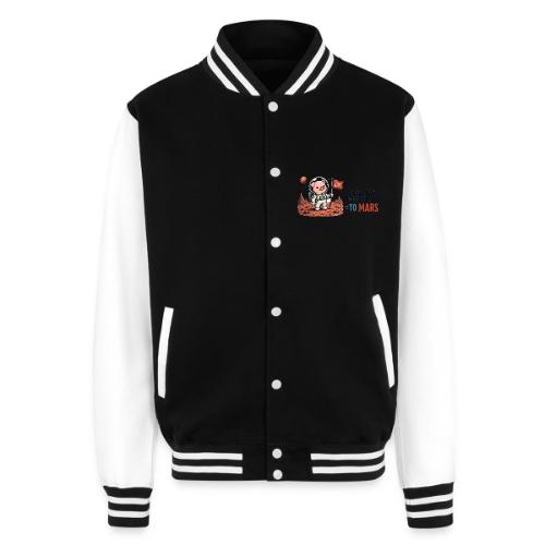 Mission To Mars Space Pig - Unisex College Sweat Jacket