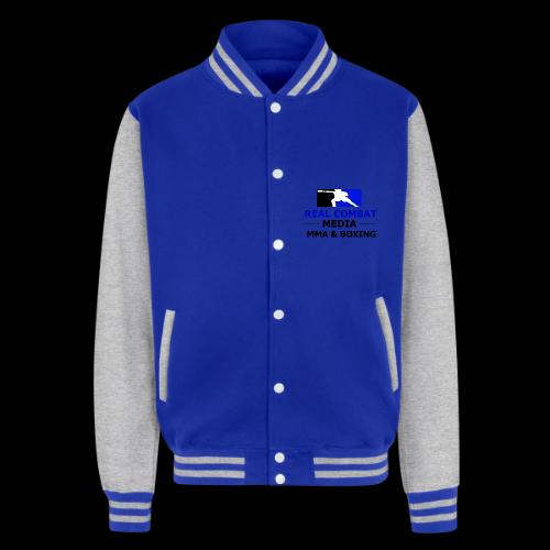 RCM MMA & BOXING Blue Logo - Unisex College Sweat Jacket