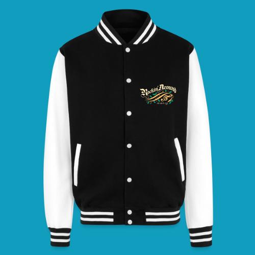 Sharon Lia Band - Rockin Around Holiday T Shirt - Unisex College Sweat Jacket
