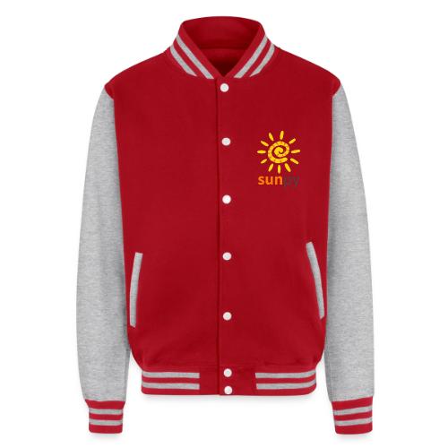 sunpy logo web - Unisex College Sweat Jacket