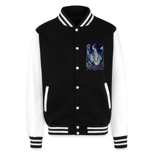 Celestial Winter Temple T-Shirt - Unisex College Sweat Jacket